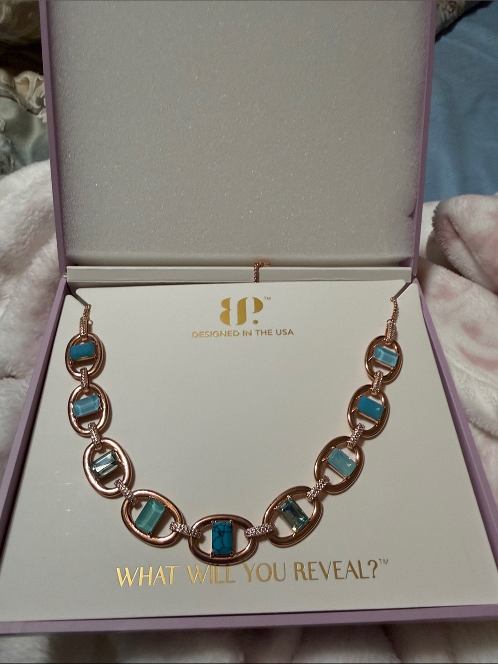 Jewel Candy: Santa Fe on Rose Gold